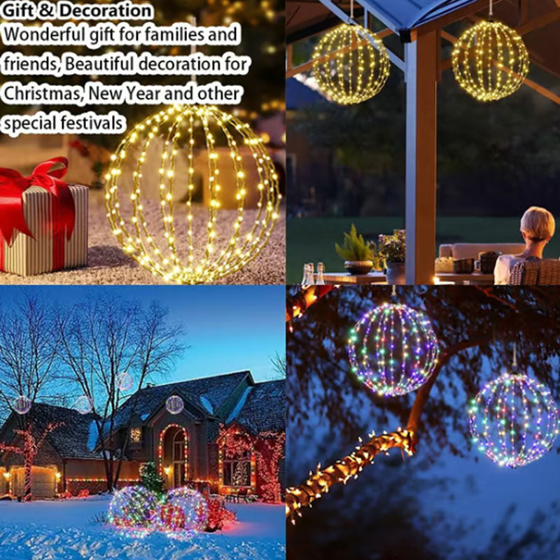 💡 50% OFF! ✨ Hanging LED Sphere Light – Soft glow & decorative charm ✨