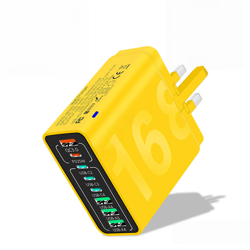 💎 50% OFF! 💎 Multi-Port 150W Fast Charging Hub – 8 USB Ports, Smart Chip Protection & Universal Plug Options 🔌