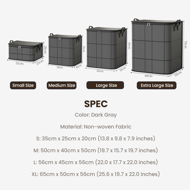 📦 Giant Storage Bag – Organize Your Home Instantly, Spacious & Foldable for Clothes, Blankets & Toys