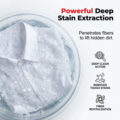 🔥BUY 1 GET 1 FREE 💥 Deep Cleaning Laundry Whitening Sheets ✨🧺 Powerful Stain Remover Brightening Fabric Laundry Cleaning Sheets