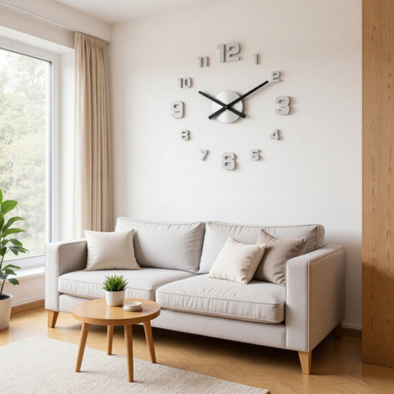🥳2026 HOT SALE🥳⏰3D DIY Luminous Acrylic Wall Clock Set