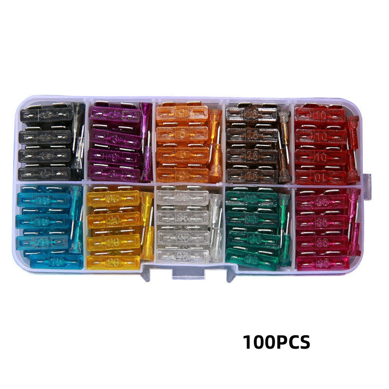 🛠️Car Fuse Assortment Kit – Micro Mini Standard Blade Fuses with Organizer Case
