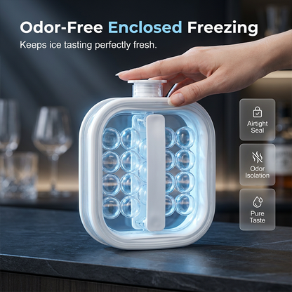 Portable Silicone Ice Ball Maker Kettle
