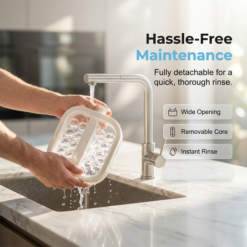 Portable Silicone Ice Ball Maker Kettle