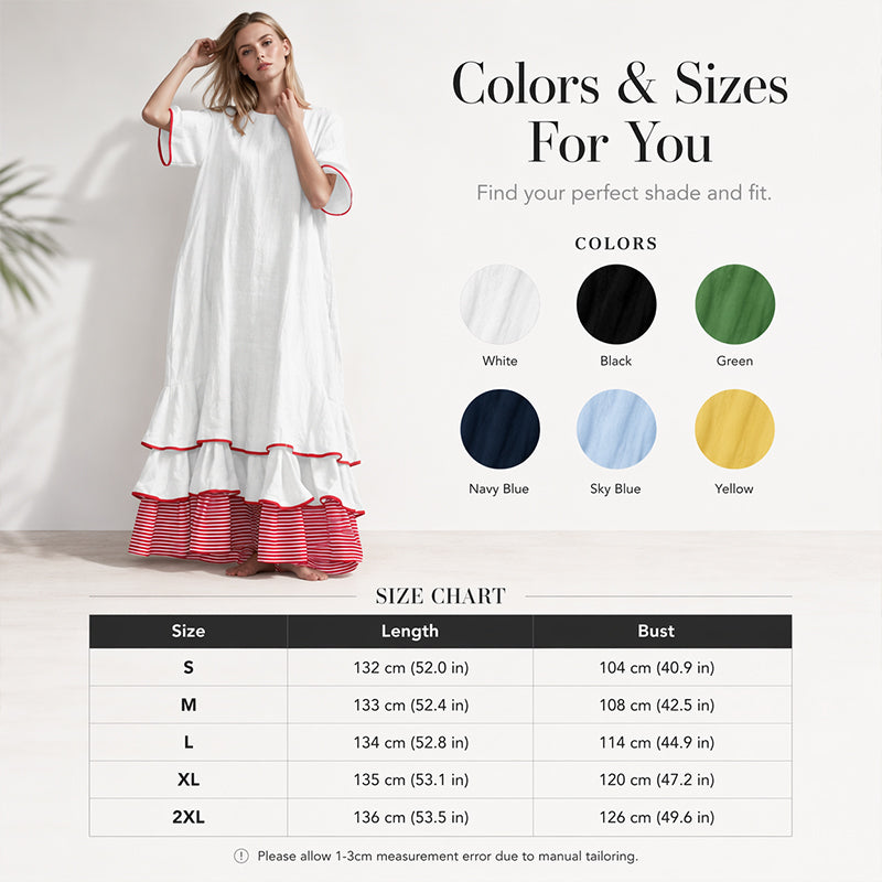 ⌛Limited-Time Offer-Women's Summer Tiered Ruffle Maxi Dress