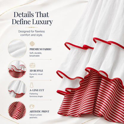 ⌛Limited-Time Offer-Women's Summer Tiered Ruffle Maxi Dress