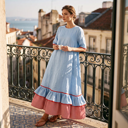 ⌛Limited-Time Offer-Women's Summer Tiered Ruffle Maxi Dress