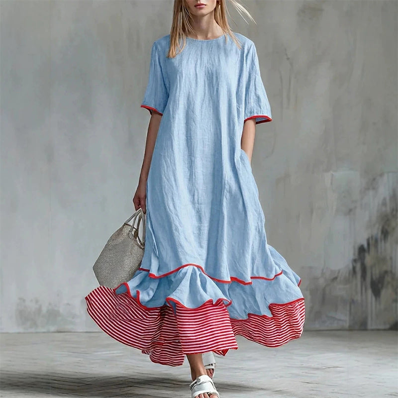 ⌛Limited-Time Offer-Women's Summer Tiered Ruffle Maxi Dress