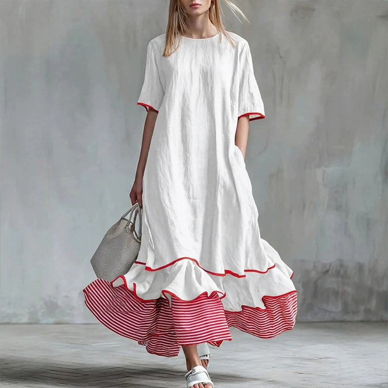 ⌛Limited-Time Offer-Women's Summer Tiered Ruffle Maxi Dress