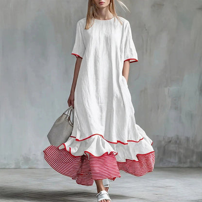 ⌛Limited-Time Offer-Women's Summer Tiered Ruffle Maxi Dress