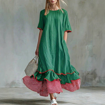⌛Limited-Time Offer-Women's Summer Tiered Ruffle Maxi Dress