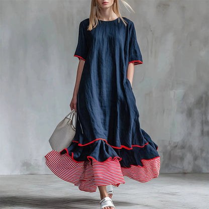 ⌛Limited-Time Offer-Women's Summer Tiered Ruffle Maxi Dress