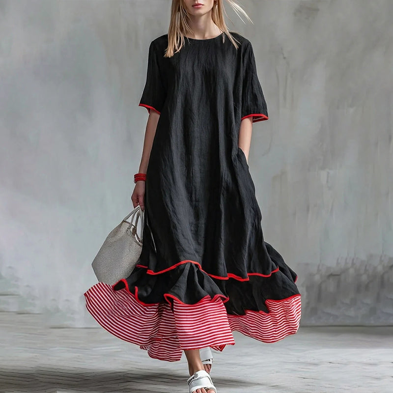 ⌛Limited-Time Offer-Women's Summer Tiered Ruffle Maxi Dress