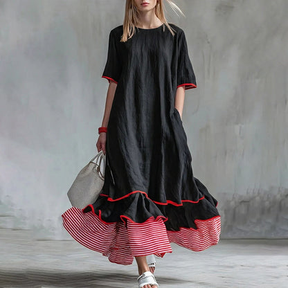 ⌛Limited-Time Offer-Women's Summer Tiered Ruffle Maxi Dress