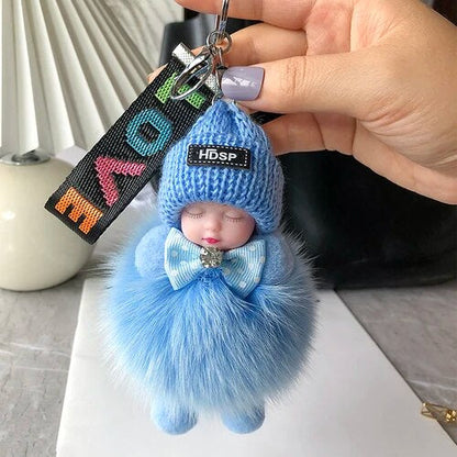 🥳2026 HOT SALE🥳💞50K+ SOLD! 🧸✨ 50% OFF! Soft Plush Doll Keychain – ultra-soft & irresistibly cute. Brighten your mood, cuddle anytime. Perfect for bags, keys & gifts! 💖💚