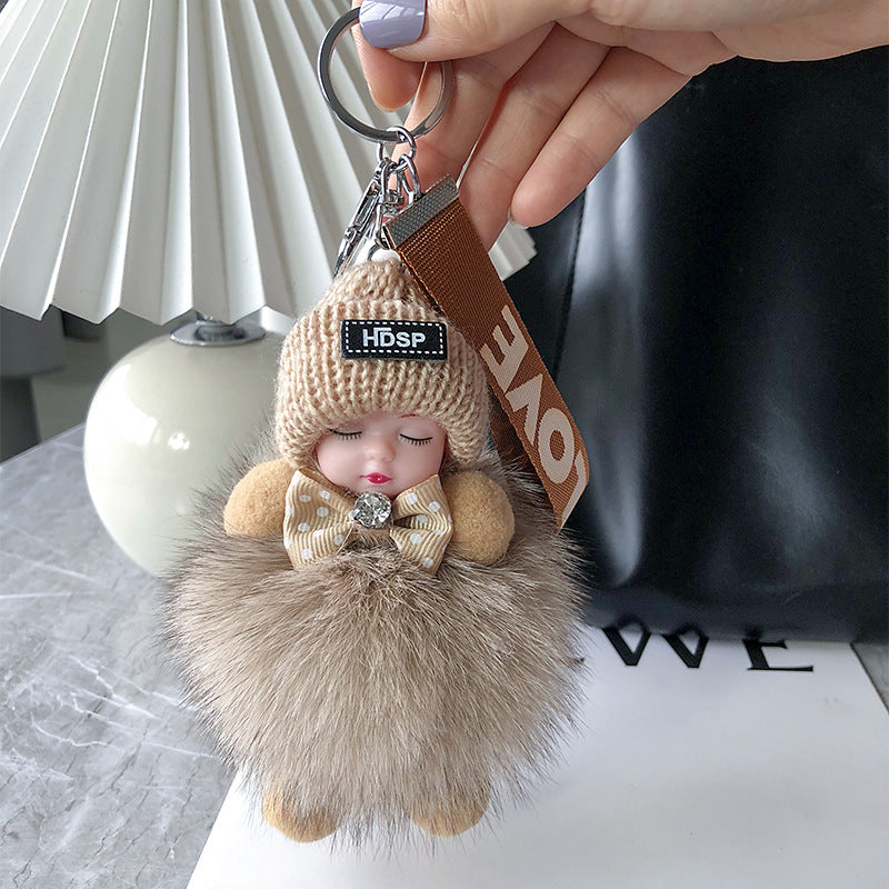 🥳2026 HOT SALE🥳💞50K+ SOLD! 🧸✨ 50% OFF! Soft Plush Doll Keychain – ultra-soft & irresistibly cute. Brighten your mood, cuddle anytime. Perfect for bags, keys & gifts! 💖💚