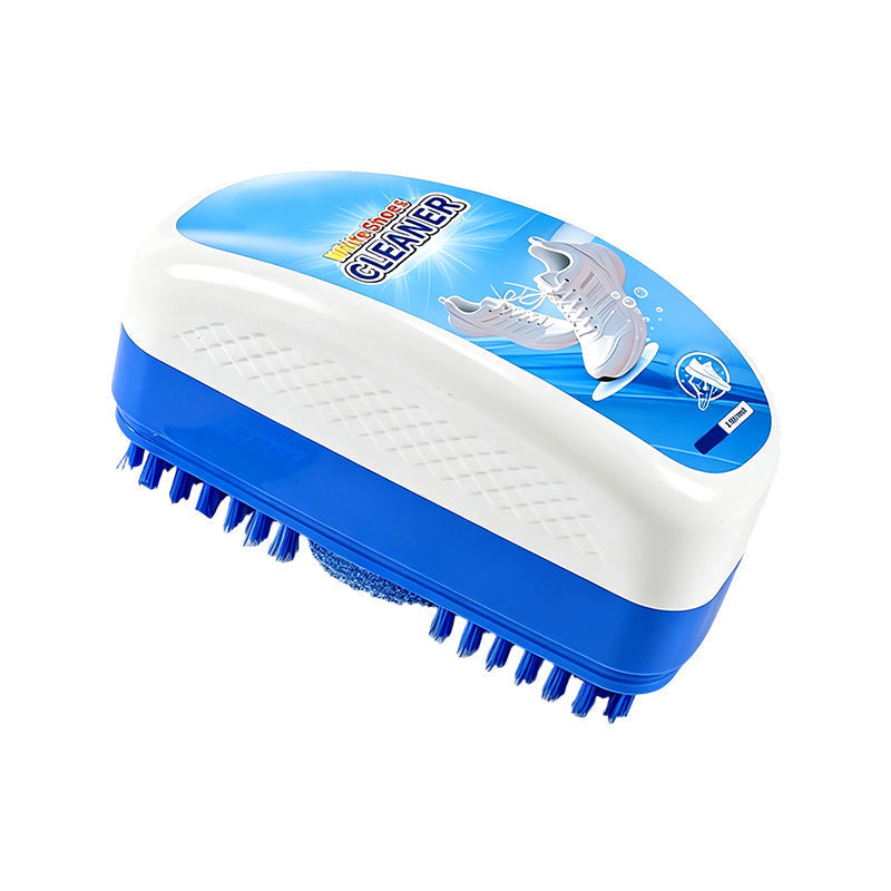 ⏰All-in-One Shoe Cleaning Brush with Built-In Cleaner