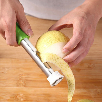 🍎 2-in-1 Fruit Corer & Peeler | Easy Prep Tool