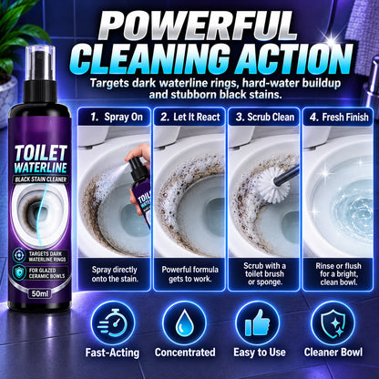 🥳HOT SALE🥳💞10K+ SOLD! Waterline Cleaner! Targets black rings, clinging formula & less scrubbing. Clean bowl – grab yours! ✅