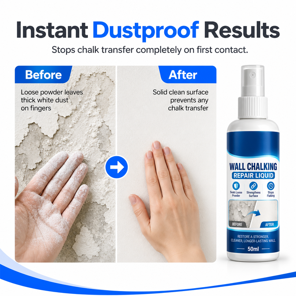🧱🔥 50% OFF Wall Repair Liquid Curing Agent ✨ Deep Penetrating Plaster Hardener For Crumbling Walls