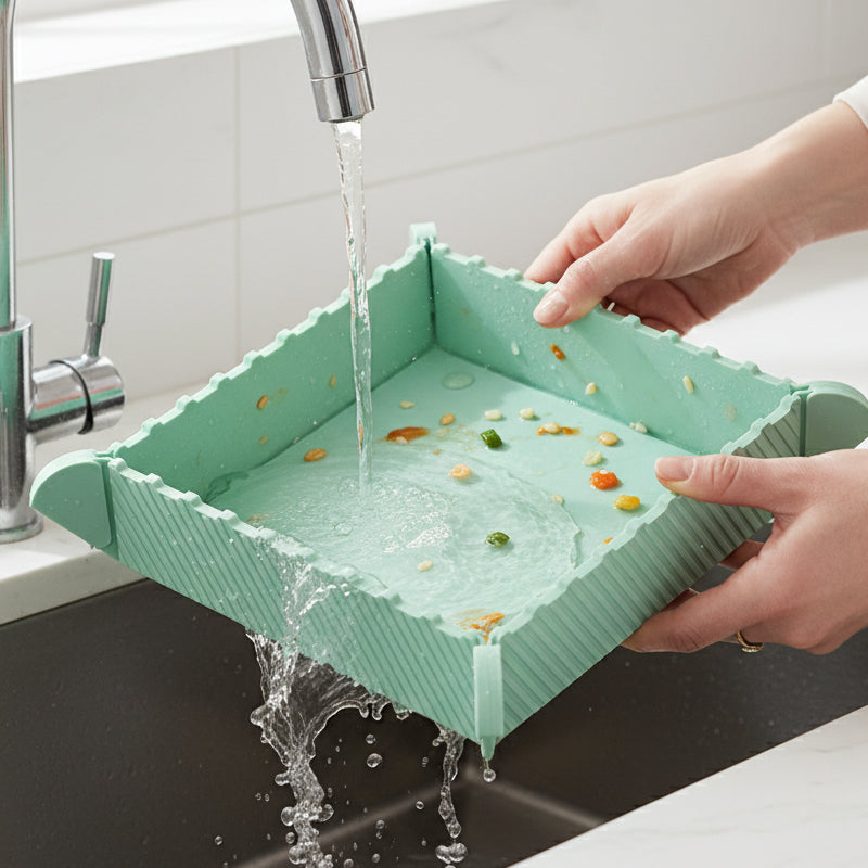 🎁Black Friday Sale - Limited time 49% OFF🍳Magnetic Silicone Trivet 🧲 | Foldable Pot Mat & Small Kitchen Tray