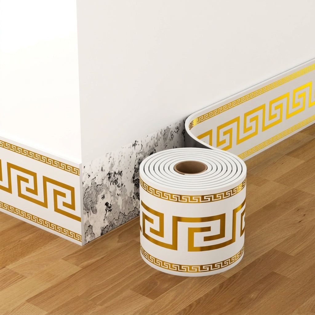 📢📢50% OFF !! ⏰Self-Adhesive Skirting Board Border Sticker