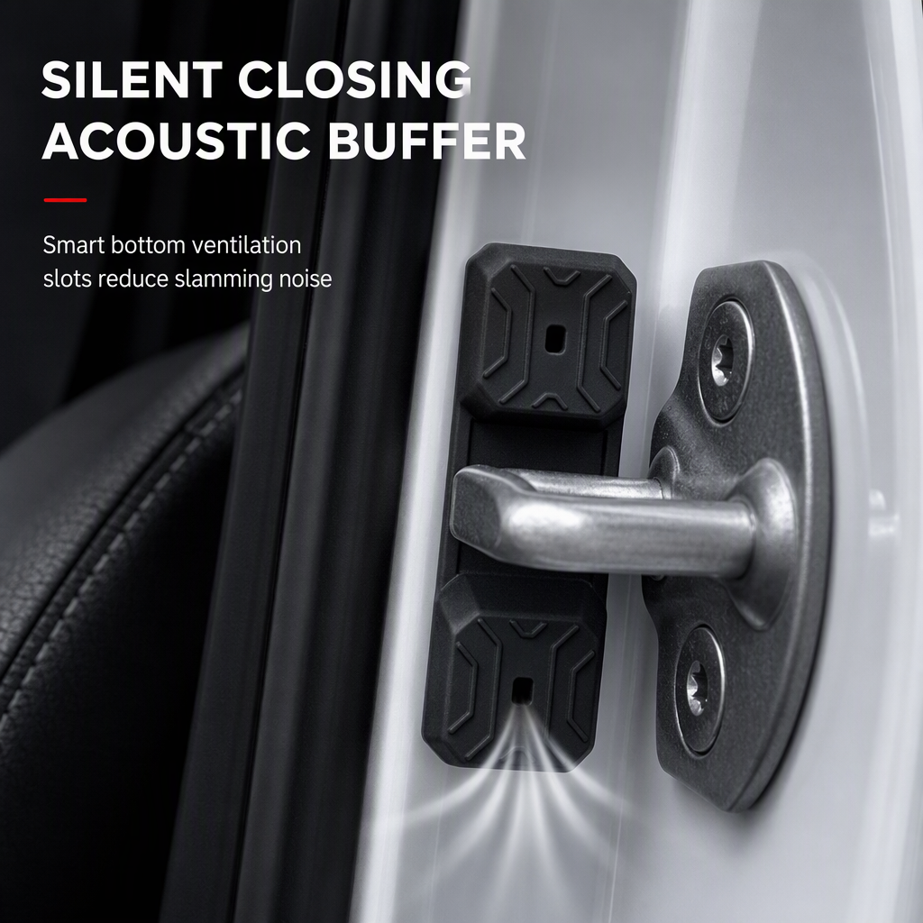 🚗 Magnetic Car Door Silencer Pads – Reduce Door Slam Noise & Protect Your Vehicle