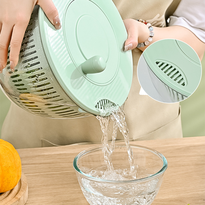 📢📢50% OFF !! ⏰Salad Spinner with Multi-Function Lid