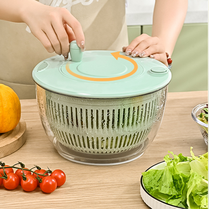 📢📢50% OFF !! ⏰Salad Spinner with Multi-Function Lid