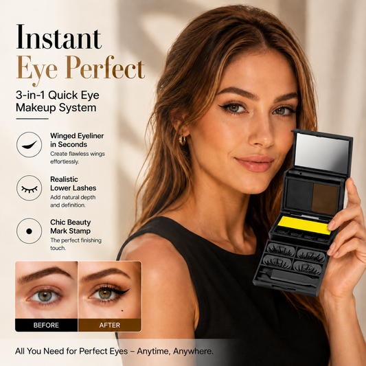 👁️ 3-in-1 Eyeliner & Lash Stamp Kit – Wing, Bottom Lashes & Liner, Waterproof, Beginner-Friendly ✨